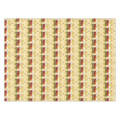 Australische assie BBQ barbecue Burger met de part Tafelkleed (Voorkant (Horizontaal))