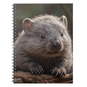 Australische Baby Dieren De Wombat, Notitieboek