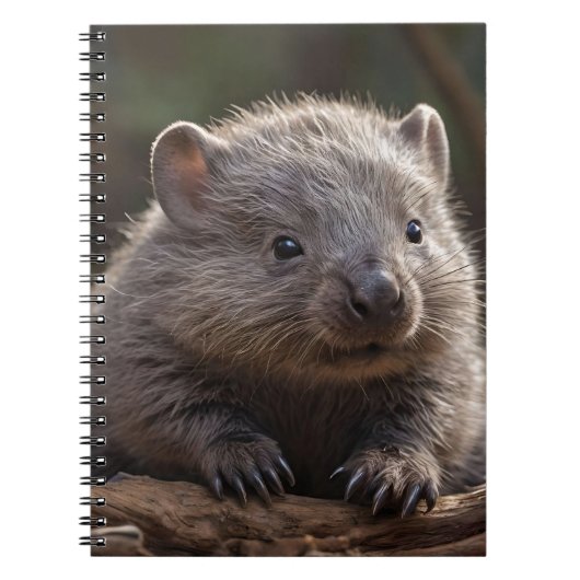 Australische Baby Dieren De Wombat, Notitieboek (Voorkant)