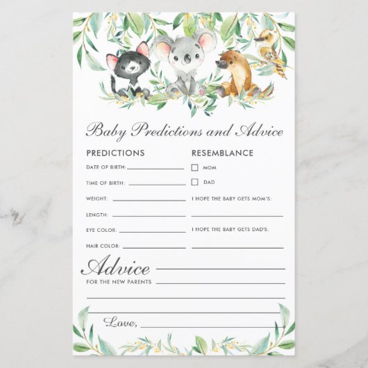 Australische Baby en adviezen (Voorkant)