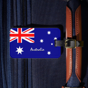 Australische Bagagelabels, patriottische Australis Bagagelabel