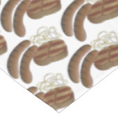 Australische BBQ Cookout Barbecue Steak Sausages Tafelkleed (Gekanteld)