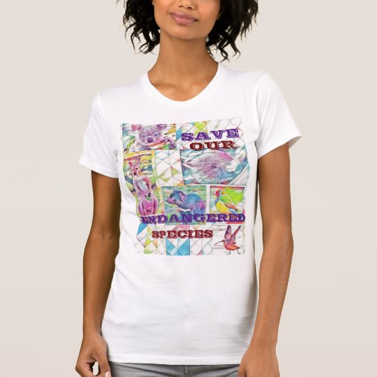 Australische bedreigde soorten T-Shirt (Voorkant)