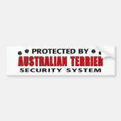 Australische beveiliging van tergers bumpersticker (Voorkant)