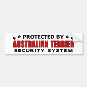 Australische beveiliging van tergers bumpersticker