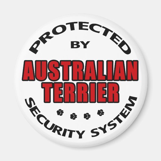 Australische beveiliging van tergers magneet (Voorkant)