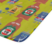 Australische bier- liefhebbers en drinkers snijplank (Hoek)