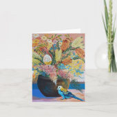 Australische Bleke Rosella en Kaart van wilde bloe (Voorkant)