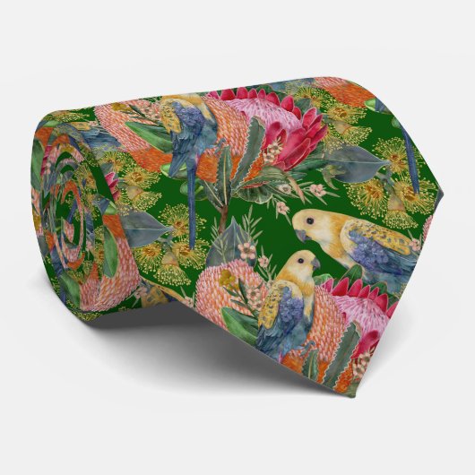 Australische Bleke rosella Stropdas (Opgerold)