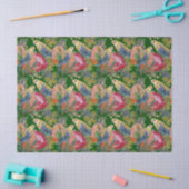 Australische Bleke rosella Tissuepapier (Craft)
