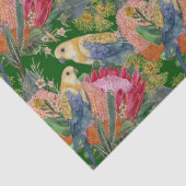 Australische Bleke rosella Tissuepapier (Detail)
