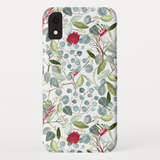 Australische bloem Kangaroo poten Eucalyptusblader Case-Mate iPhone Case