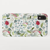 Australische bloem Kangaroo poten Eucalyptusblader Case-Mate iPhone Case (Achterkant (horizontaal))
