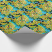 Australische bloemenkunst met Gele Wattle Cadeaupapier (Hoek)