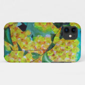 Australische bloemenkunst met Gele Wattle Case-Mate iPhone Case (Achterkant (horizontaal))