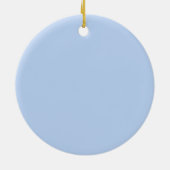 Australische bloemenkunst met Gele Wattle Keramisch Ornament (Achterkant)