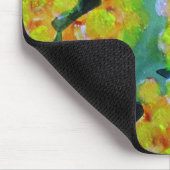 Australische bloemenkunst met Gele Wattle Muismat (Hoek)