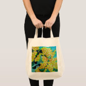 Australische bloemenkunst met Gele Wattle Tote Bag (Voorkant (product))