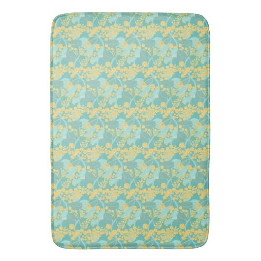 Australische bloesems badmat (Voorkant Verticaal)