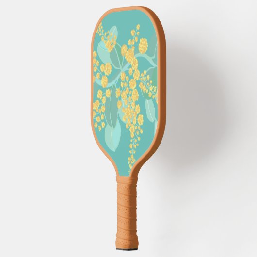 Australische bloesems pickleball paddle (Links)