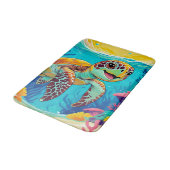 Australische Boho Schildpad Badmat | Zonnig (Gekanteld)