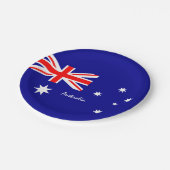 Australische borden, sportliefhebbers papieren bordje (Gekanteld)