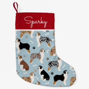 Australische Botten van Shepherd en paws Large Ker Kleine Kerstsok