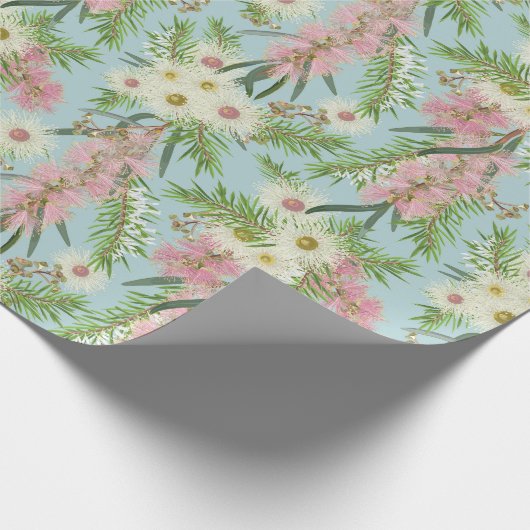 Australische Bottlepenseeltuin Cadeaupapier (Hoek)