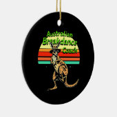 Australische Breakdance Coach Hip Hop & Breakdance Keramisch Ornament (Rechts)