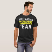 Australische Breakdancing kostuum team Break Dance T-shirt (Voorkant volledig)