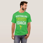 Australische Breakdancing kostuumcoach Break Dance T-shirt (Voorkant volledig)