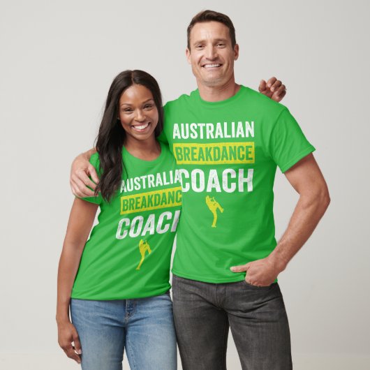 Australische Breakdancing kostuumcoach Break Dance T-shirt (Unisex)