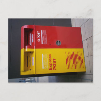 Australische brievenbus. briefkaart