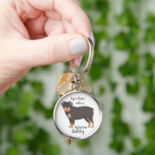 Australische Bulldog Sleutelhanger (Hand)