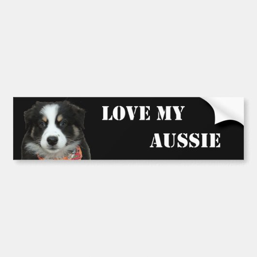 Australische Bumpersticker Shepherd (Voorkant)