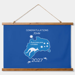Australische Burgerschap Party Gifts Hangend Wandkleed