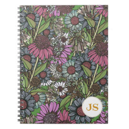 Australische Bush-wildbloemenzomer tuin Notitieboek
