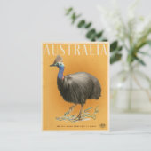  Australische Cassowary-reisposter Briefkaart (Staand voorkant)