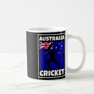 Australische Cricket Fan Vlag Van Australië Cricke Koffiemok