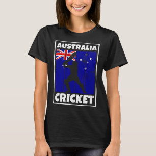 Australische Cricket Fan Vlag Van Australië Cricke T-shirt