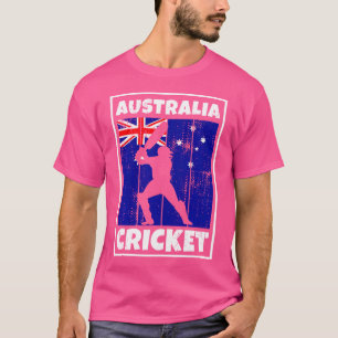 Australische Cricket Fan Vlag van Australië Cricke T-shirt