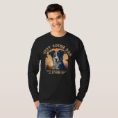 Australische DAD Australian Shepherd 1 T-shirt (Voorkant volledig)