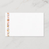 Australische dagboeken visitekaartje (Achterkant)