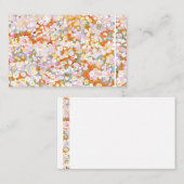 Australische dagboeken visitekaartje (Voorkant / Achterkant)