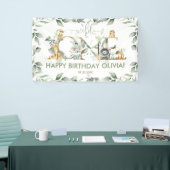 Australische dieren 1e verjaardag welkom achtergro spandoek (Beurs)