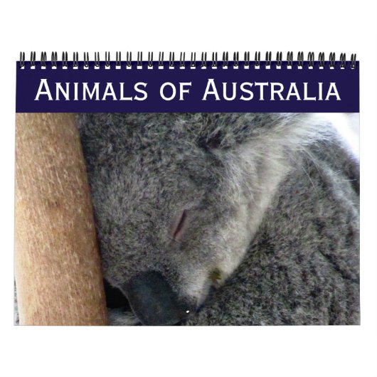 Australische dieren 2025 kalender (Hoes)