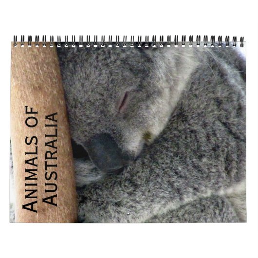 Australische dieren 2026 kalender (Hoes)