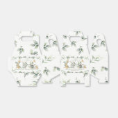 Australische dieren groen 1e verjaardag wild één bedankdoosjes (Uitgevouwen)