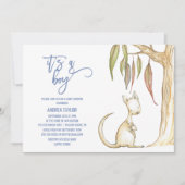 Australische dieren | Het is een Baby shower Kaart (Voorkant)