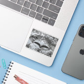 Australische dieren in het wild, Natuurlijke knorr Sticker (Laptop met iPhone)